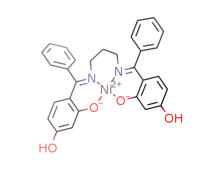 N,N'-bis-(4-(hydroxybenzophenylidene))-1,3-propylenediaminenickel(II)