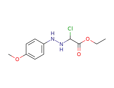 [(4-methoxyphenyl)hydrazino]chloroacetic acid ethyl ester