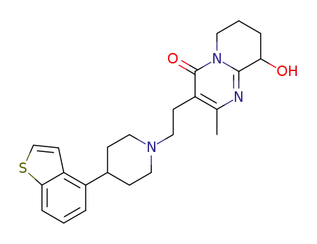 3-(2-(4-(benzo[b]thiophen-4-yl)piperidin-1-yl)ethyl)-9-hydroxy-2-methyl-6,7,8,9-tetrahydro-4H-pyrido[1,2-a]pyrimidin-4-one