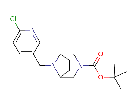 tert-butyl 8-[(6-chloropyridin-3-yl)methyl]-3,8-diazabicyclo[3.2.1]octane-3-carboxylate