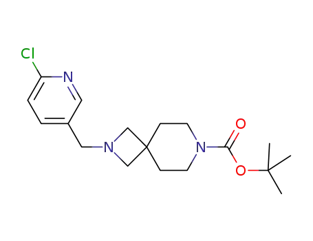 tert-butyl 2-((6-chloropyridin-3-yl)methyl)-2,7-diazaspiro[3.5]nonane-7-carboxylate