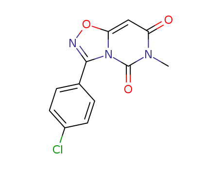 3-(4-chlorophenyl)-6-methyl-5H-[1,2,4]oxadiazolo[4,5-c]pyrimidine-5,7(6H)-dione
