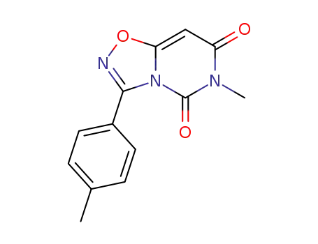 6-methyl-3-(p-tolyl)-5H-[1,2,4]oxadiazolo[4,5-c]pyrimidine-5,7(6H)-dione