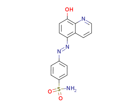 Benzenesulfonamide,4-[2-(8-hydroxy-5-quinolinyl)diazenyl]-
