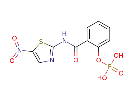 2-(5-nitrothiazol-2-yl-carbamoyl)phenyl dihydrogen phosphate