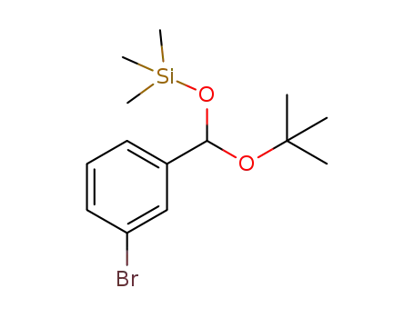 [(tert-butoxy)(3-bromophenyl)methoxy]trimethylsilane