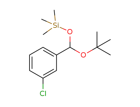 [(tert-butoxy)(3-chlorophenyl)methoxy]trimethylsilane
