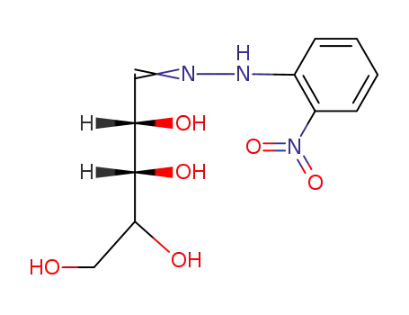 D-erythro-[2]pentulose-(2-nitro-phenylhydrazone)