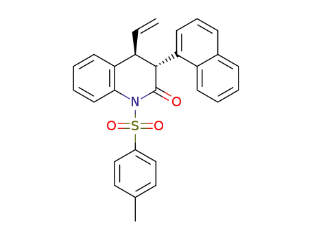 (3R,4S)-3-(naphthalen-1-yl)-1-tosyl-4-vinyl-3,4-dihydroquinolin-2(1H)-one