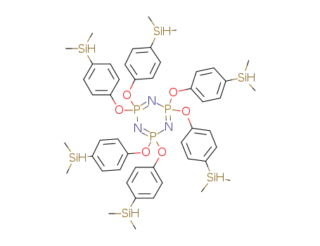 hexakis((4-dimethylsilyl)phenoxy)cyclotriphosphazene