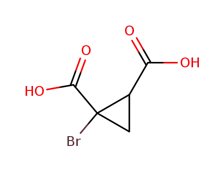 1-bromo-cyclopropane-1,2-dicarboxylic acid