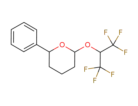2-((1,1,1,3,3,3-hexafluoropropan-2-yl)oxy)-6-phenyltetrahydro-2H-pyran
