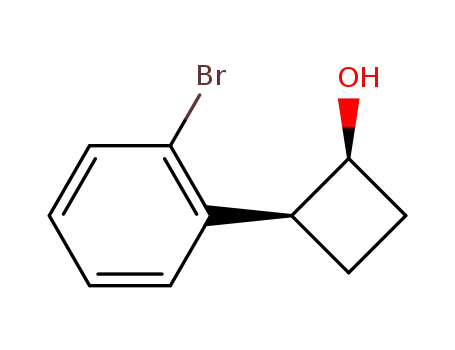 cis-2-(2-bromophenyl)cyclobutan-1-ol