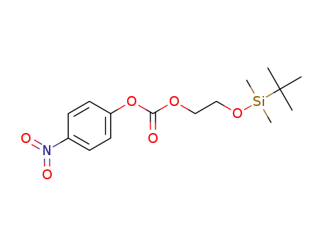 2-((tert-butyldimethylsilyl)oxy)ethyl (4-nitrophenyl) carbonate