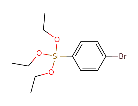 Molecular Structure of 18954-74-0 (4-BROMOPHENYLTRIETHOXYSILANE)