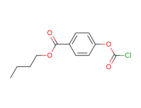 4-chlorocarbonyloxy-benzoic acid butyl ester
