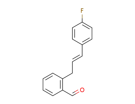 (E)-2-(3-(4-fluorophenyl)allyl)benzaldehyde