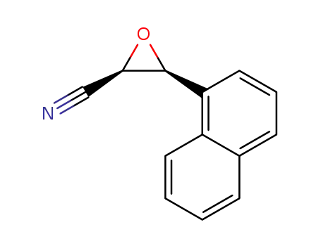cis-3-(naphthalen-1-yl)oxirane-2-carbonitrile