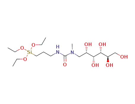 N-methyl-N-(2,3,4,5,6-pentahydroxyhexyl)-N'-(3-triethoxysilylpropyl)urea