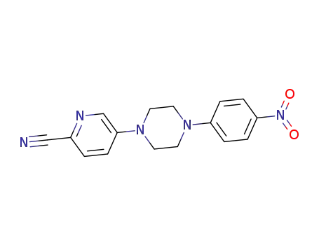 5-(4-(4-nitrophenyl)piperazin-1-yl)picolinonitrile