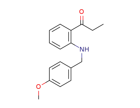 1-(2-((4-methoxybenzyl)amino)phenyl)propan-1-one