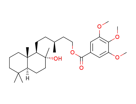 13(S)-labdan-8α-ol-15-yl 3,4,5-trimethoxybenzoate