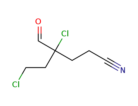 2‑chloro‑2-chloromethyl-4-cyanobutyraldehyde