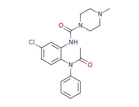 N-(2-(N-phenylacetamido)-5-chlorophenyl)-4-methylpiperazine-1-carboxamide