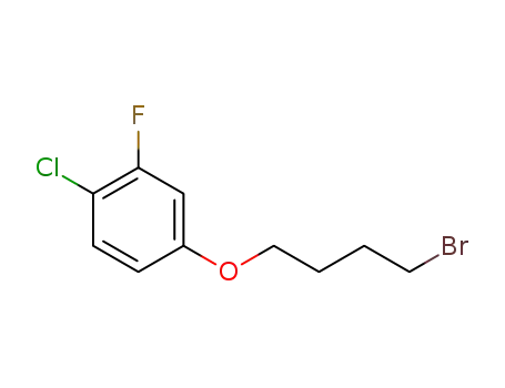 4-(4-bromobutoxy)-1-chloro-2-fluorobenzene