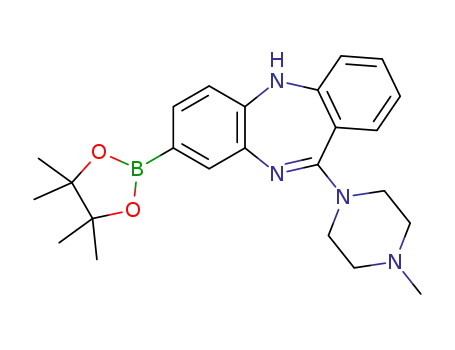 11-(4-methylpiperazin-1-yl)-8-(4,4,5,5-tetramethyl-1,3,2-dioxaborolan-2-yl)-5H-dibenzo[b,e][1,4]diazepine