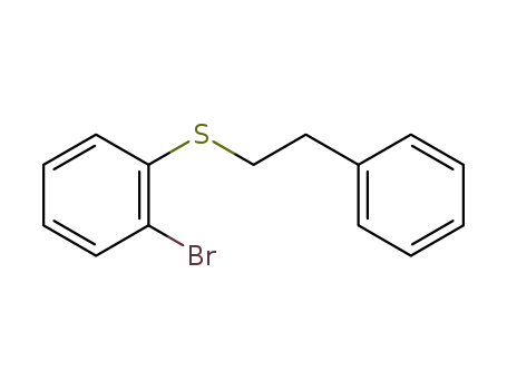 (2-bromophenyl)(phenethyl)sulfane