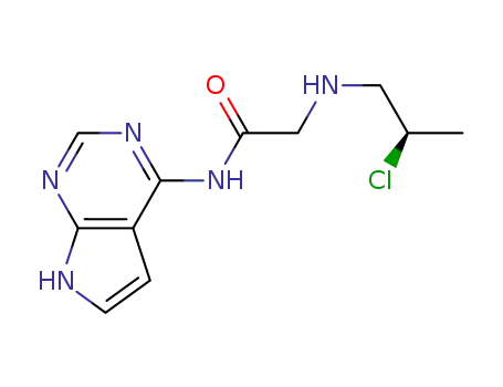 2-((R)-2-chloropropylamino)-N-(7H-pyrrolo[2,3-d]pyrimidin-4-yl)acetamide