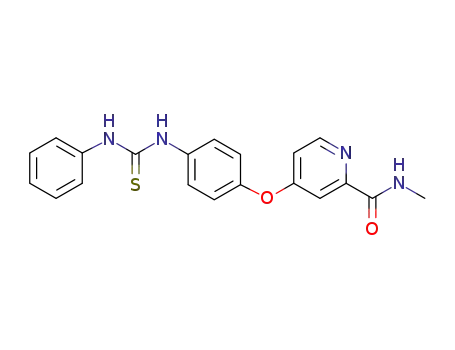 N-methyl-4-(4-(3-phenylthioureido)phenoxy)picolinamide