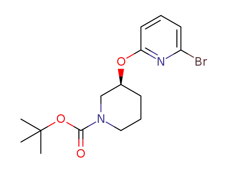 tert-butyl (S)-3-((6-bromopyridin-2-yl)oxy)piperidine-1-carboxylate