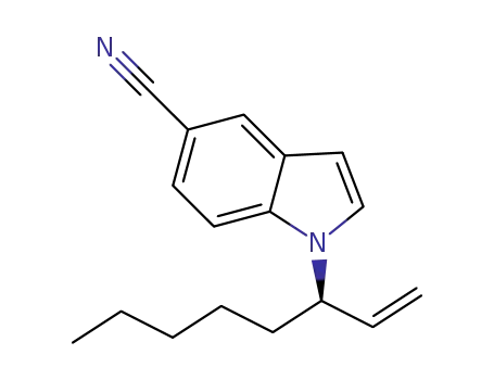 (R)-1-(oct-1-en-3-yl)-1H-indole-5-carbonitrile
