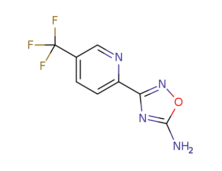 3-(5-(trifluoromethyl)pyridin-2-yl)-1,2,4-oxadiazol-5-amine