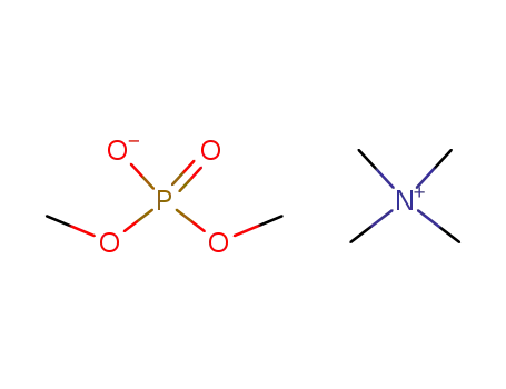 Molecular Structure of 756-77-4 (Methanaminium, N,N,N-trimethyl-, dimethyl phosphate)
