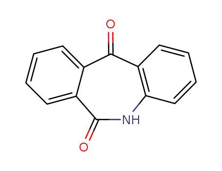 Molecular Structure of 1143-50-6 (5H-DIBENZO(B,E)AZEPINE-6,11-DIONE)