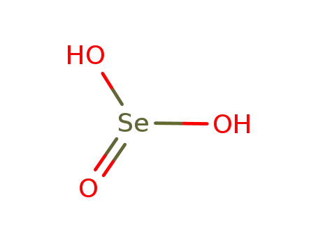 Molecular Structure of 7783-00-8 (Selenious(IV) acid)