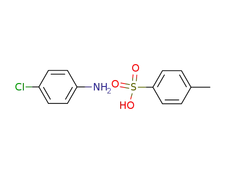 Molecular Structure of 7255-72-3 (4-chloroaniline 4-methylbenzenesulfonate (1:1))