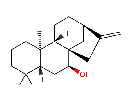 Molecular Structure of 53060-60-9 (Kaur-16-en-7β-ol)