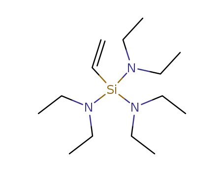 Molecular Structure of 61423-53-8 (Silanetriamine, 1-ethenyl-N,N,N',N',N'',N''-hexaethyl-)