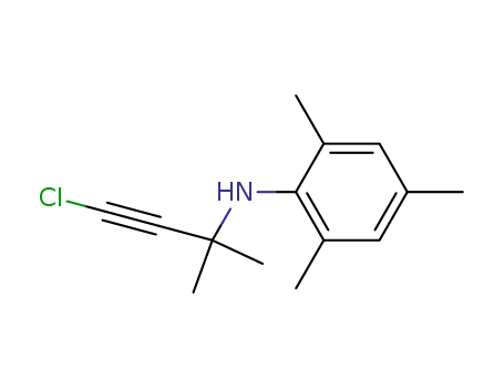 N-(3'-chloro-1',1'-dimethylprop-2'-ynyl)-2,4,6-trimethylaniline