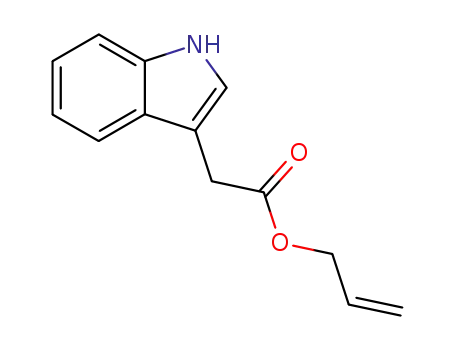 Molecular Structure of 128550-27-6 (allyl 1H-indole-3-acetate)