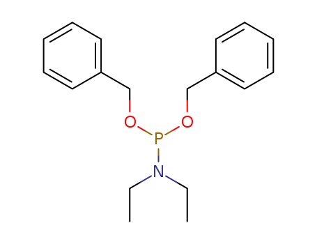 Phosphoramidous acid,N,N-diethyl-, bis(phenylmethyl) ester
