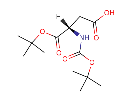 Molecular Structure of 34582-32-6 (Boc-Asp-OtBu)