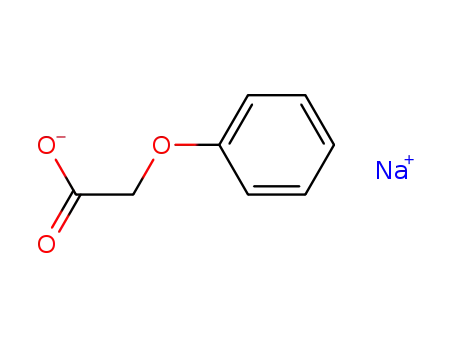 Molecular Structure of 3598-16-1 (Sodium phenoxyacetate)