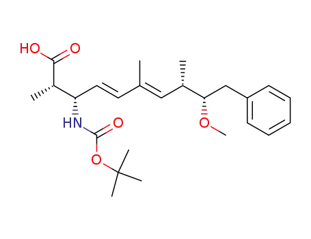 (2S,3S,4E,6E,8S,9S)-3-(tert-butoxycarbonyl)amino-9-methoxy-2,6,8-trimethyl-10-phenyl-4,6-decadienoic acid