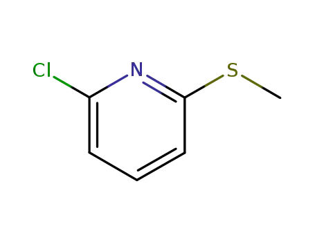 Molecular Structure of 77145-64-3 (2-chloro-6-(methylthio)pyridine(SALTDATA: FREE))