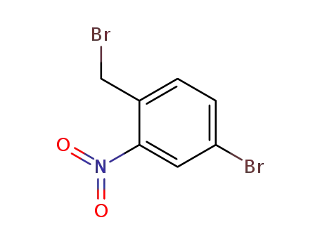 Molecular Structure of 82420-34-6 (4-BROMO-2-NITROBENZYL BROMIDE)